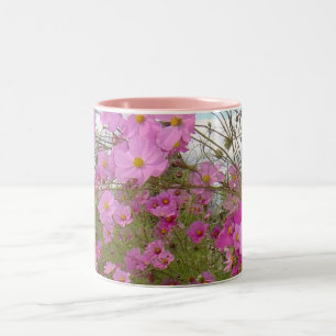 Caneca De Café Em Dois Tons Rico cor-de-rosa 1