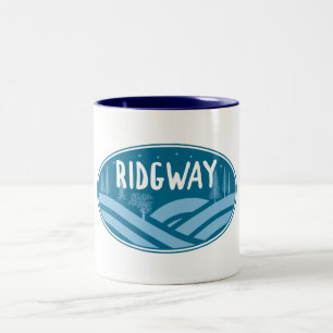 Caneca De Café Em Dois Tons Ridgway Colorado Outdoor