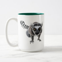 Ringtail Lemur - 15oz Cã Cerâmica