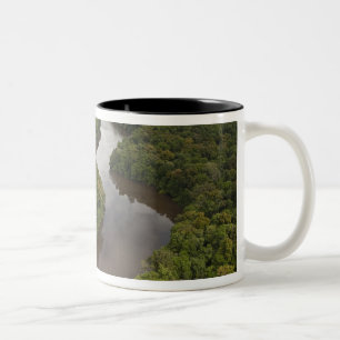 Caneca De Café Em Dois Tons Rio Essequibo, o rio mais longo da Guiana, e 5
