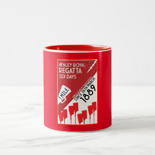 Caneca De Café Em Dois Tons Rio Thames Regatta