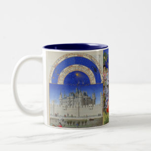 Caneca De Café Em Dois Tons Riquezas Heures de Tres (outubro, maio)