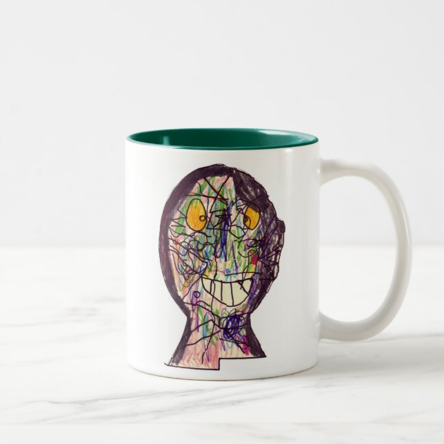 Caneca De Café Em Dois Tons Ritmo-Kinsey H (Direita)