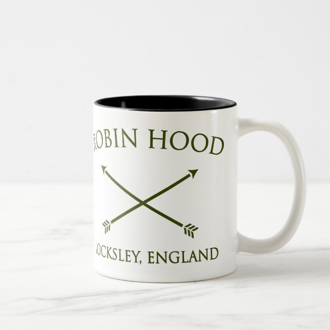 Caneca De Café Em Dois Tons Robin Hood do locksley (Direita)
