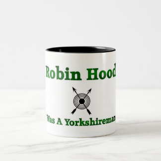 Caneca De Café Em Dois Tons Robin Hood Era Um Yorkshireman