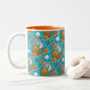 CANECA DE CAFÉ EM DOIS TONS ROBÔ ESCOLHENDO BOMBEIROS, HOMEM MECÂNICO HALLOWEE
