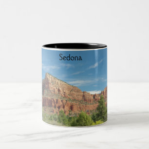 Caneca De Café Em Dois Tons Rochas Vermelhas de Sedona