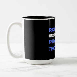 Caneca De Café Em Dois Tons Rock Star Claramente Disfarçada Como Tecnologia De