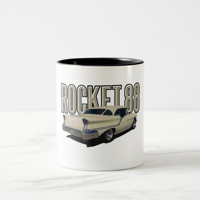 Caneca De Café Em Dois Tons Rocket 88 (Centro)