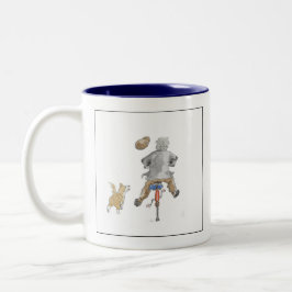 Caneca De Café Em Dois Tons Roda livre