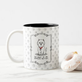 Caneca De Café Em Dois Tons Ródano mimado Westin West Highland White Terrier