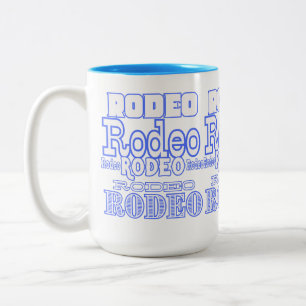 Caneca De Café Em Dois Tons Rodeo Lover Sip em Estilo