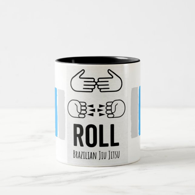 Caneca De Café Em Dois Tons Rolar Bump (Centro)