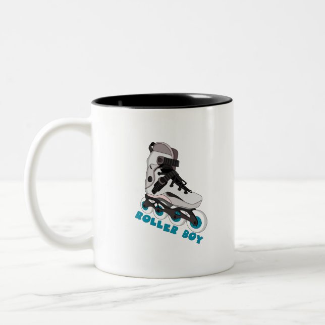 Caneca De Café Em Dois Tons Roller Boy (Esquerda)