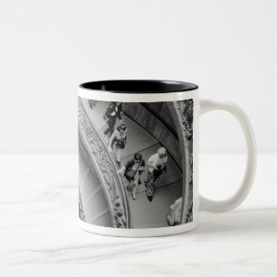 Caneca De Café Em Dois Tons Roma Itália, Escadaria do Vaticano 2