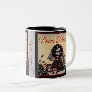 Caneca De Café Em Dois Tons Romance Sombrio_ Princesa Sombria