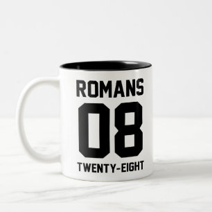 Caneca De Café Em Dois Tons Romanos 8 28