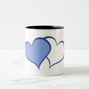 Caneca De Café Em Dois Tons Romântico sua MELHOR METADE ELE+ele (1 de 2)
