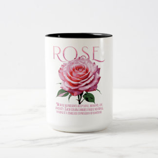 Caneca De Café Em Dois Tons Rosa