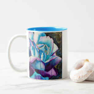 Caneca De Café Em Dois Tons rosa