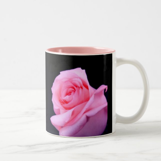 Caneca De Café Em Dois Tons Rosa (Direita)
