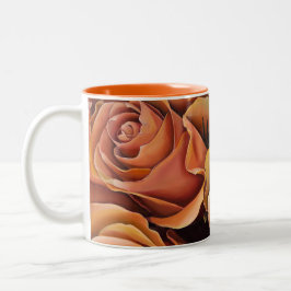 Caneca De Café Em Dois Tons Rosa