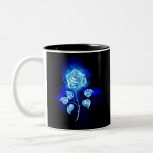 Caneca De Café Em Dois Tons Rosa azul queimado
