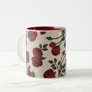 Caneca De Café Em Dois Tons Rosa Florentina
