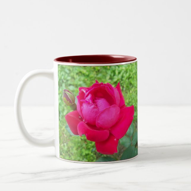 Caneca De Café Em Dois Tons Rosa in Bloom (Esquerda)