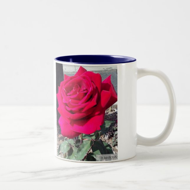 Caneca De Café Em Dois Tons ROSA nº 1 MUG (Direita)