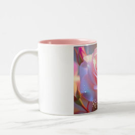 Caneca De Café Em Dois Tons Rosa Queen (edição iridescente)