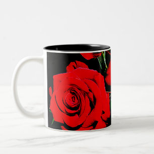 Caneca De Café Em Dois Tons Rosa Tea Mug
