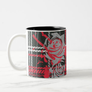 Caneca De Café Em Dois Tons Rosas Supergirl