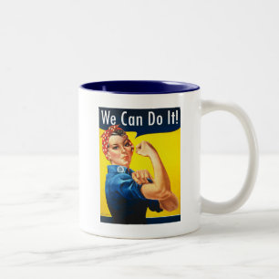 Caneca De Café Em Dois Tons Rosie original, o ribeirinho... - Coffee de dois t