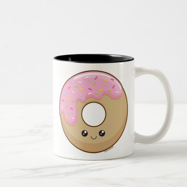 Caneca De Café Em Dois Tons Rosquinha (Direita)