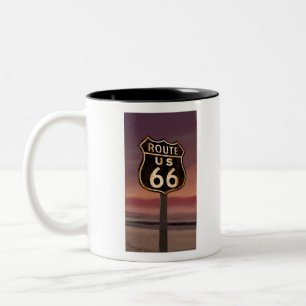Caneca De Café Em Dois Tons Rota 66.tif de CON02CRFC