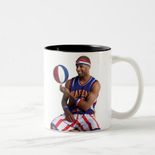 Caneca De Café Em Dois Tons Rotação da bola de tempo do vôo