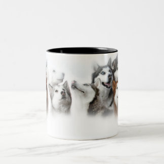 Caneca De Café Em Dois Tons Rouco Siberian