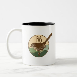 Caneca De Café Em Dois Tons roupa de Pasadena Audubon