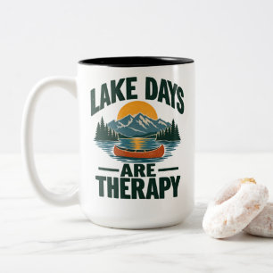 Caneca De Café Em Dois Tons Roupas de dormir citação Camisa Oficial de Dormir