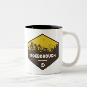 Caneca De Café Em Dois Tons Roxborough State Park Colorado