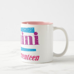 Caneca De Café Em Dois Tons Roxo dos Gêmeos