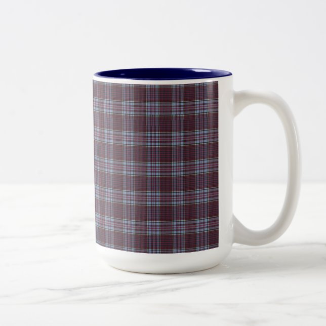Caneca De Café Em Dois Tons Royal Canadian Air Force (RCAF) Tartan (Direita)