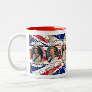 Caneca De Café Em Dois Tons Royal Jubilee Tribute Mug - Rainha Elizabeth II
