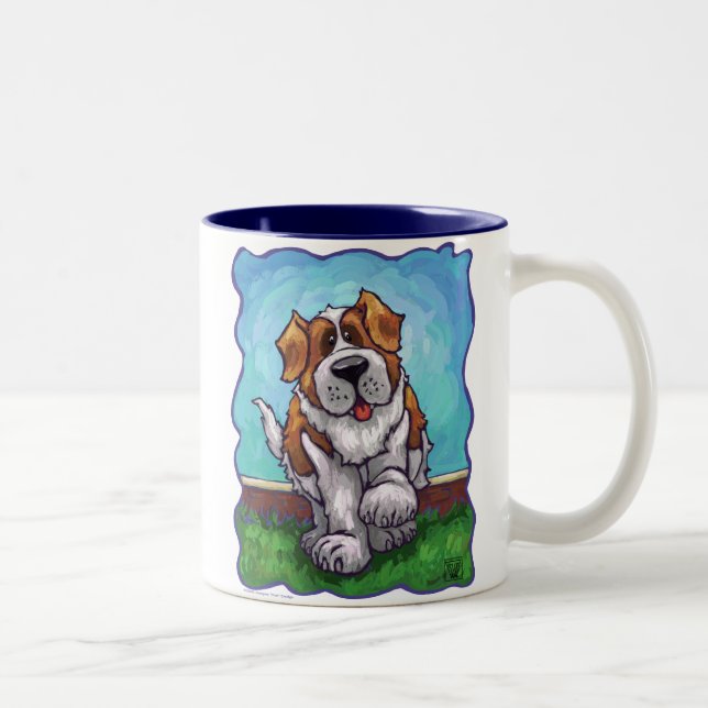 Caneca De Café Em Dois Tons Rua. Bernard Gifts & Acessórios (Direita)