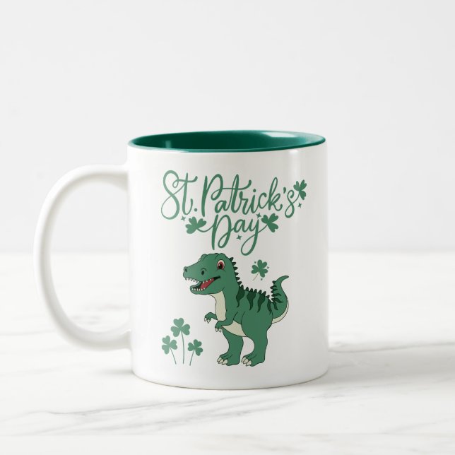 Caneca De Café Em Dois Tons Rua de Dino. (Esquerda)