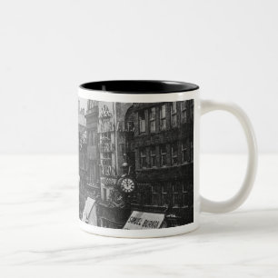 Caneca De Café Em Dois Tons Rua do mercado, Manchester, c.1910