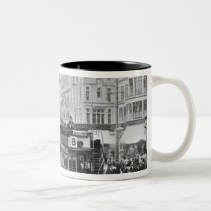 Caneca De Café Em Dois Tons Rua do mercado, Manchester, c.1910