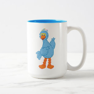 Caneca De Café Em Dois Tons Rua do Sésamo Pino