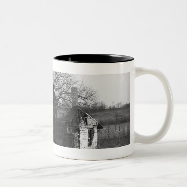 Caneca De Café Em Dois Tons Ruínas da casa da quinta (Direita)